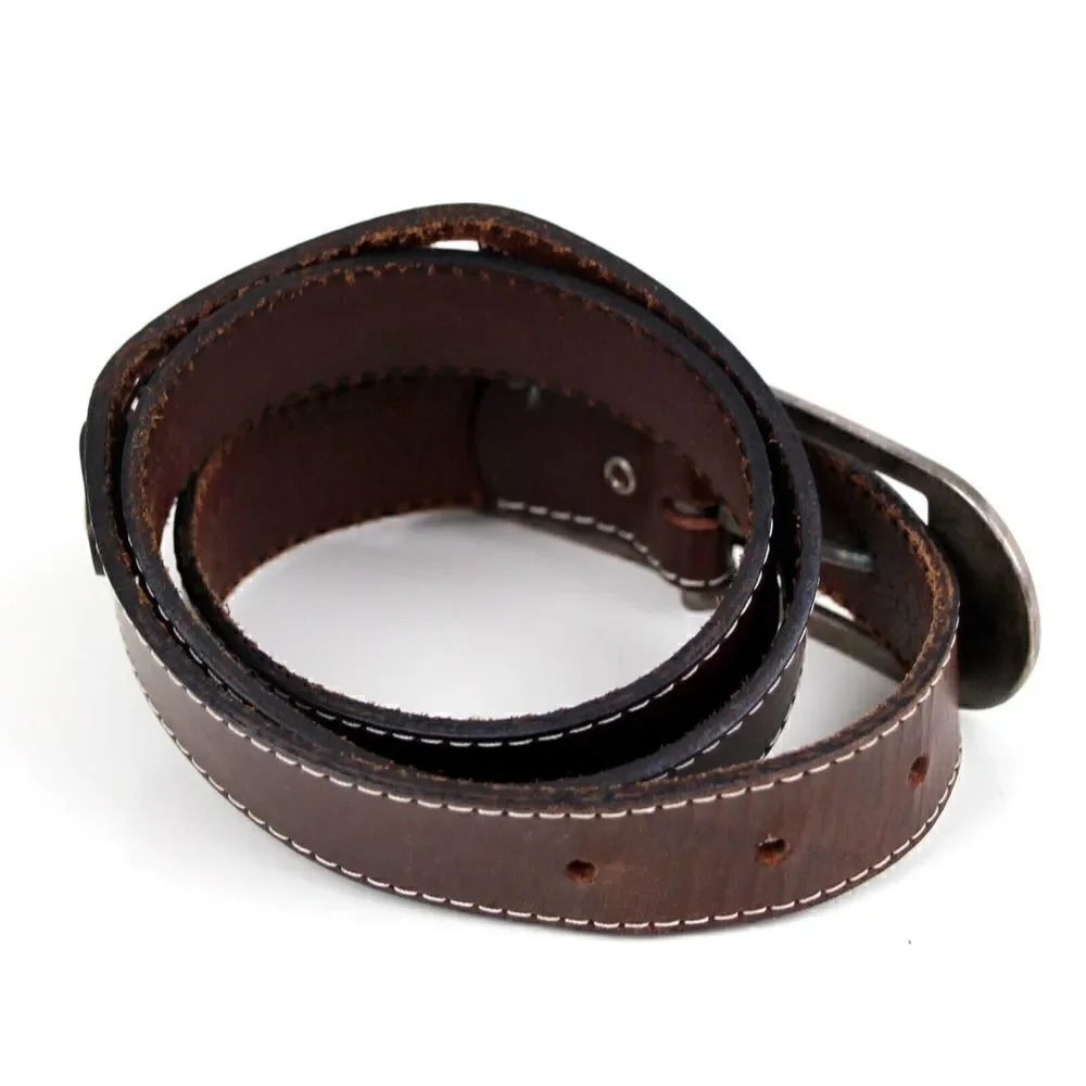Lilo Espana SADDLE BROWN LEATHER Horse Bit 1 1/8